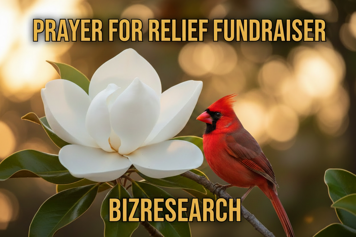Magnolia & Cardinal Prayer for Relief Fundraiser